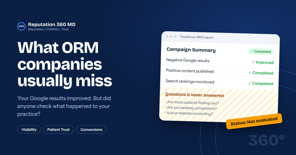 What ORM Companies Usually Miss